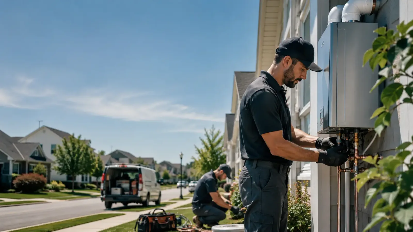 Tankless Water Heater Installation in Kendleton, TX